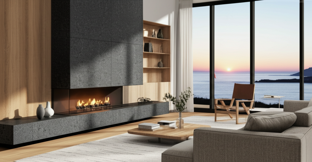 LUNDHS fireplace application